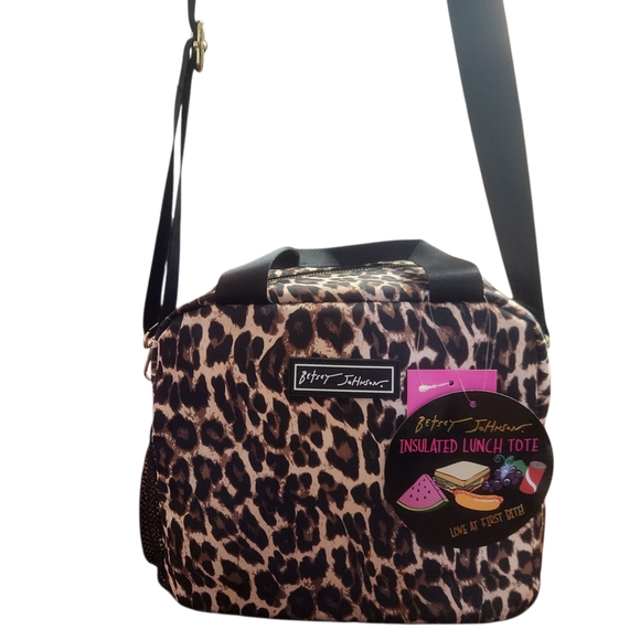 Betsey Johnson Leopard Print Tote - Picture 1 of 8